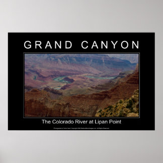 Rio Grand Canyon 4853 Poster preto