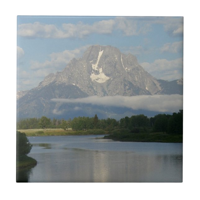 Rio Jackson Hole no Parque Nacional Grand Teton (Frente)