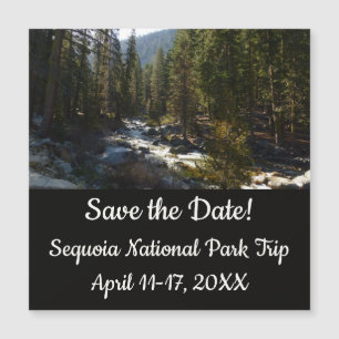 Rio Kaweah no Parque Nacional de Sequoia