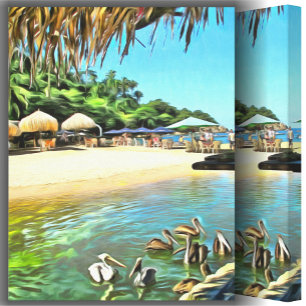 Rio Meets Ocean 0330 Canvas