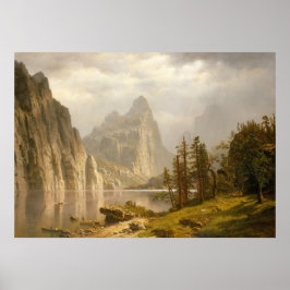 Rio Merced, Vale de Yosemite, 1866 - Poster