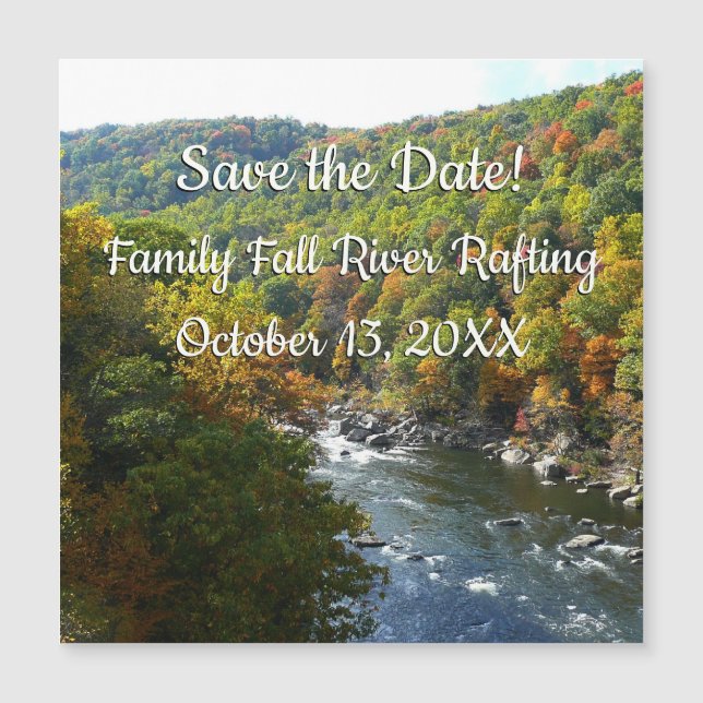 Rio Ohiopyle no outono II do outono do outono de P (Frente)