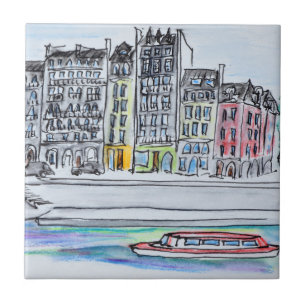 Rio Sena Ile Saint-Louis, Paris
