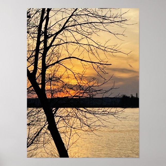 Rio Sunset Poster (Frente)