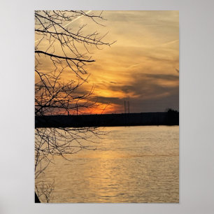 Rio Sunset Poster
