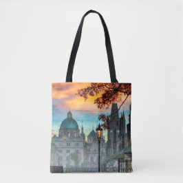 Rio Vltava, na morning Tote Bag