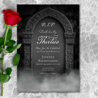 RIP Morte ao Meu Convite Grave de Aniversário aos