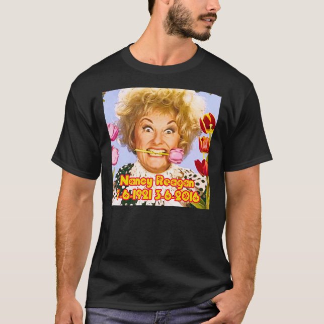 RIP Nancy Reagan - Camisa Essencial (Frente)