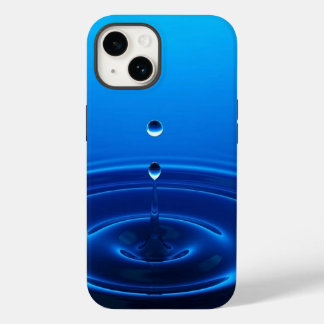 Ripple de Água Azul Profundo Estética