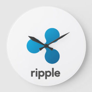 Ripple (XRP) - Relógio de Parede