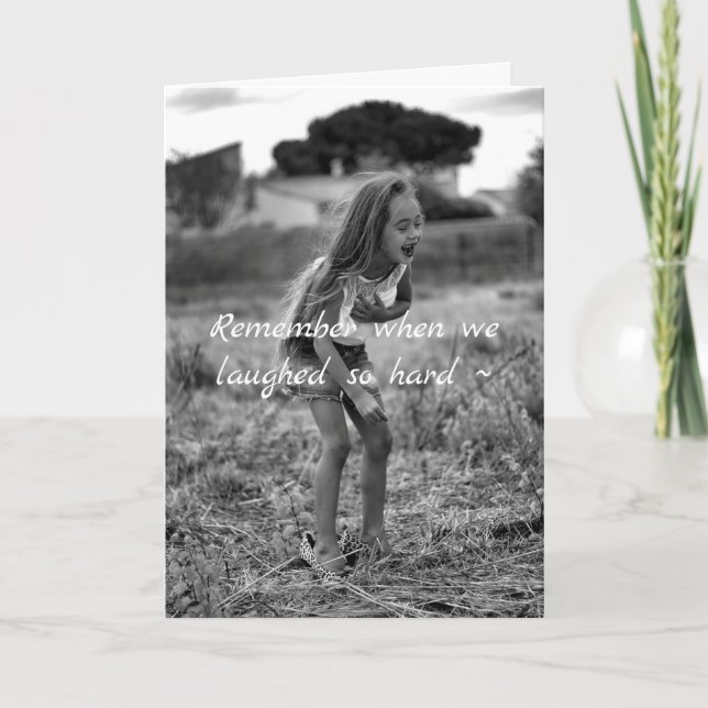 RIR ATÉ PREPARARMOS CARTÃO DE ANIVERSÁRIO (Frente)