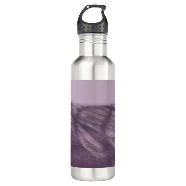 Risco de lavanda: hidrato na garrafa de água de Ha (Frente)