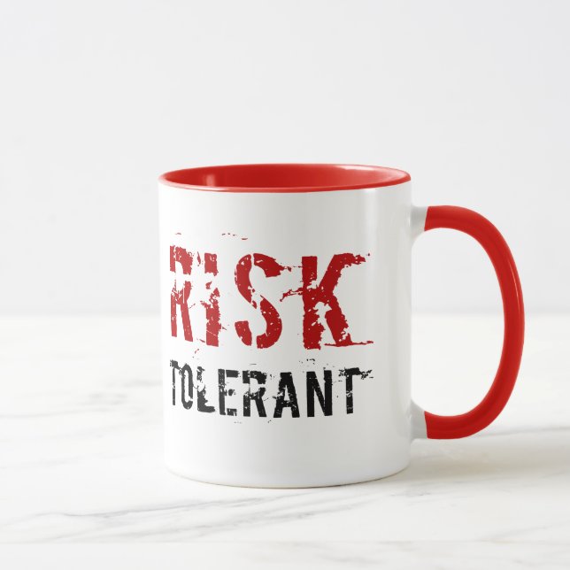 Risco tolerante - caneca (Direita)