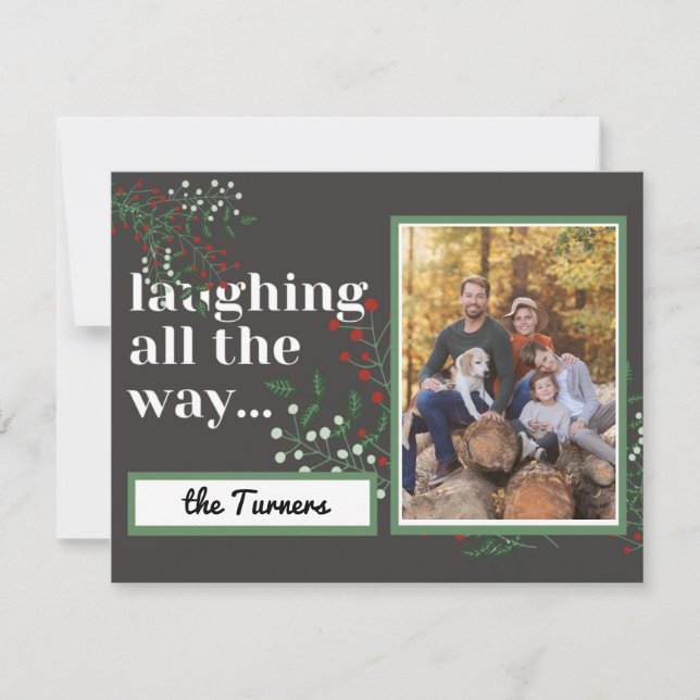 riso até a folhagem de natal (Frente)