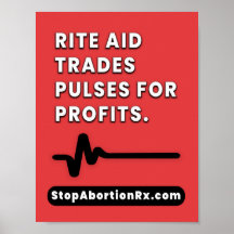 "Rite Aid" Poster 8,5x11" StopAbortionRx