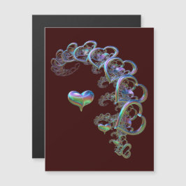 Ritmo do Cartão Magnético do Coração