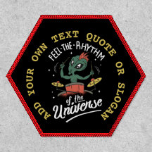 Ritmo Personalizado De Alienígena Do DRUMER Do Uni