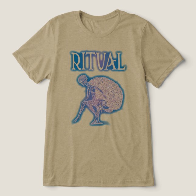 Ritual desbotado (Design frontal)