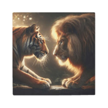 Rivais Selvagens: Leão vs. Duelo Tiger