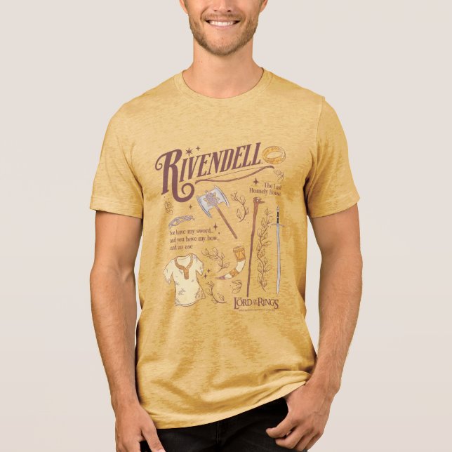 RIVENDELL™ Watercolor Collage Graphic (Frente)