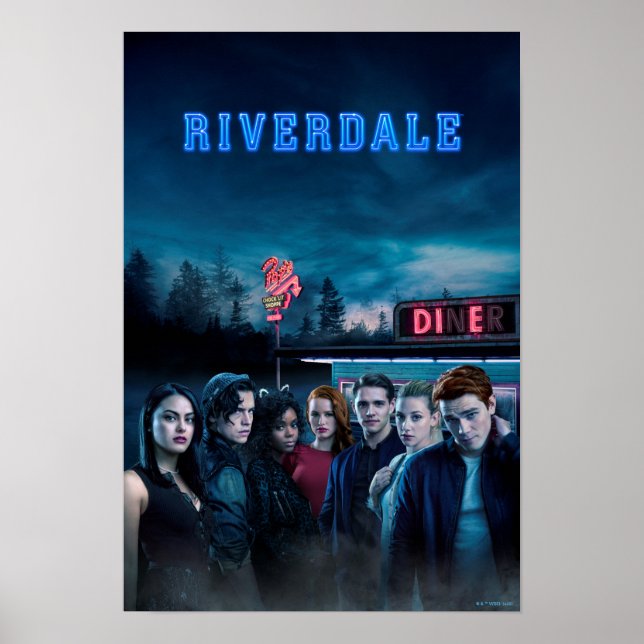 Riverdale Outside Pop Diner Poster (Frente)