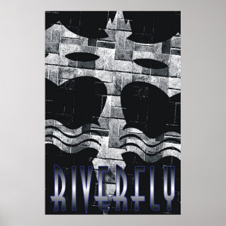 Riverfly Brick Poster