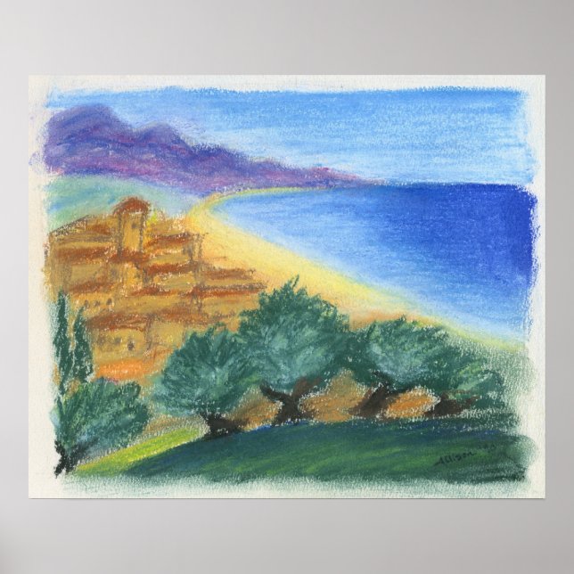 Riveria drey - Framable Poster (Frente)