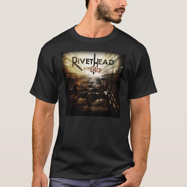 RIVETHEAD a camisa dos 13os homens do cobrir do (Frente)