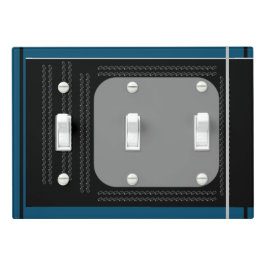 rmdesignflo55 Cobrir de interruptor de luz triplo
