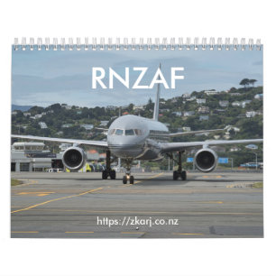 RNZAF - Calendário de ZK-ARJ (meio, mês de 2
