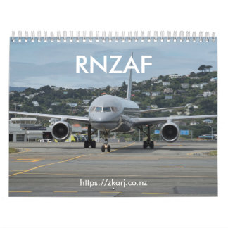 RNZAF - Calendário de ZK-ARJ (meio, mês de 2