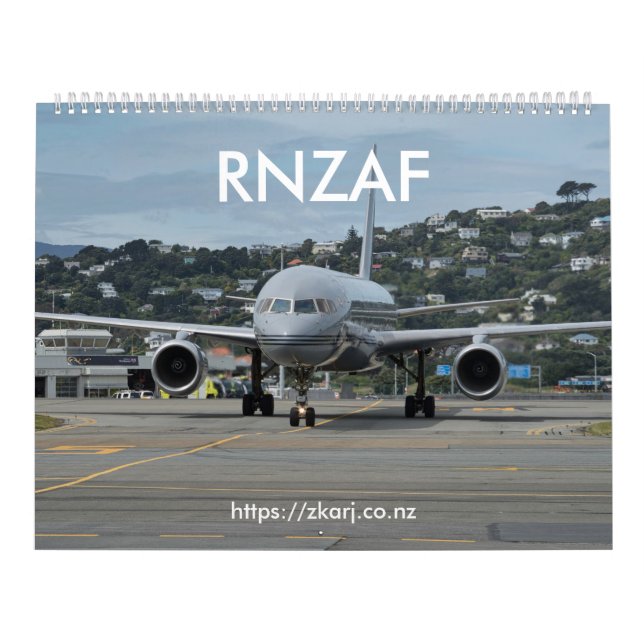 RNZAF - Calendário (mês das grande, 2 páginas) de (Capa)