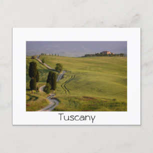 Road to Terrapille in Toscânia — cartão postal bra