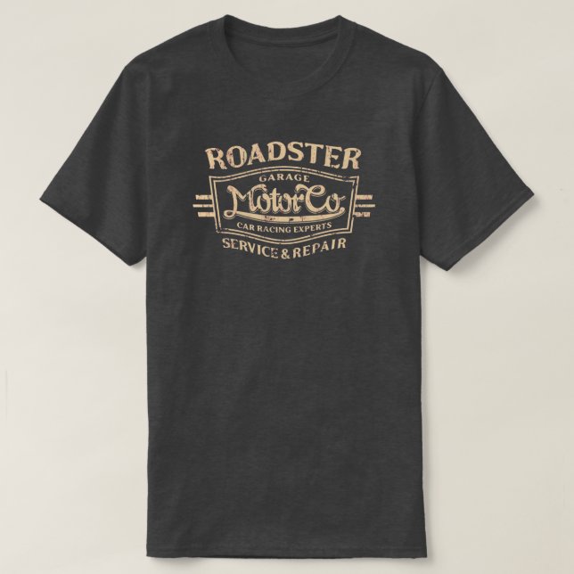 ROADSTER MOTOR CO. Camiseta (Frente do Design)