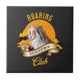 Roaring Sundown Club Sabertooth Tiger