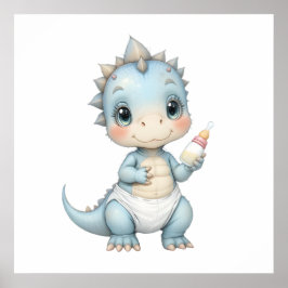 Roarsome Baby Dino Impressão - Enfermeiro bonito