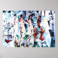 Robert Delaunay O Poster da cidade de Paris