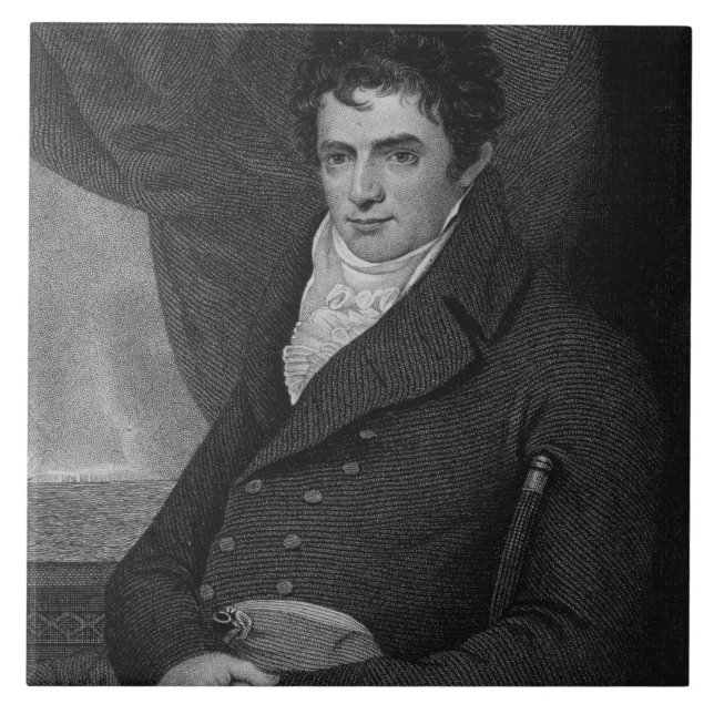 Robert Fulton (1765-1815), gravado pelo parque de (Frente)
