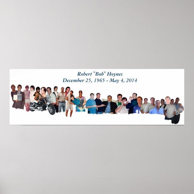 Robert Hoynes Tribute Poster (Frente)