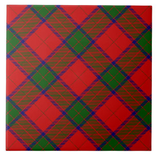 Robertson tartan xadrez verde vermelha