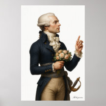Robespierre - Impressão de Arte Arquivística da Re