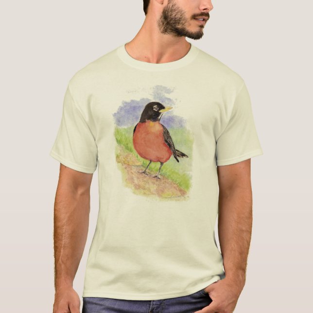 Robin Bird T - Camisa (Frente)