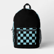 Robin Egg Blue & Black