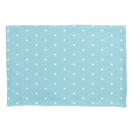 Robin Egg Blue with White Dots Standard