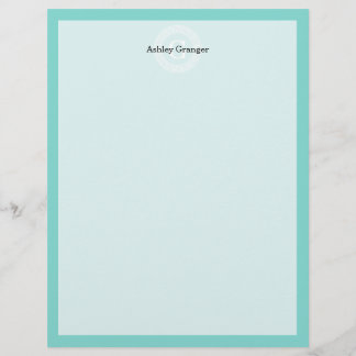 Robin Egg Qual Quadro de Chave Grega Segunda Frame