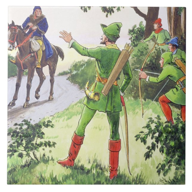 Robin Hood, das "espreitadelas no passado", (Frente)