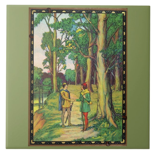 Robin Hood e Pequeno João (Frente)