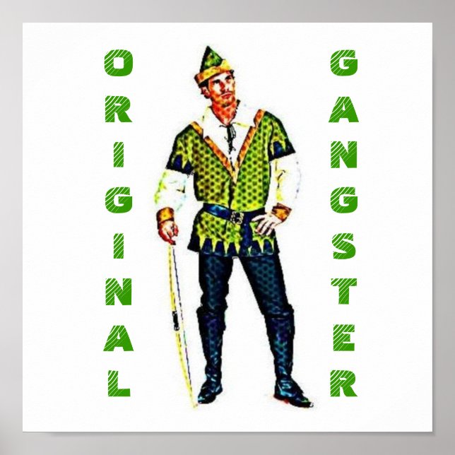 Robin Hood Original Gangster Poster (Frente)