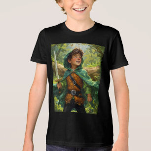 Robin Hood retratado como uma criança
