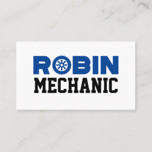 Robin Mechanic Cartão de visita